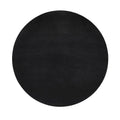 15.75-Inch Round Solid Wood Coffee Table - Minimalist End Table for Living Room