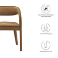 Set of Two Pinnacle Performance Velvet Dining Chairs
