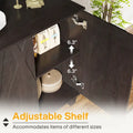 55-Inch Wooden Buffet Cabinet with Adjustable Shelf