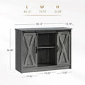Buffet Cabinet - Dimensions: 15.7" D x 42" W x 32" H