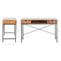 JJS 48" Contemporary Writing Desk with Drawers - Spacious Home Office Computer Workstation with Storage