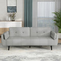 Adjustable Reclining Futon Sofa Bed - Convertible Sleeper Couch