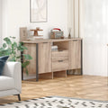 2-Door, 2-Drawer Storage Cabinet and TV Stand