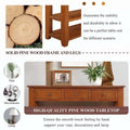 48-Inch Solid Pine Wood Console Table