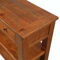48-Inch Solid Pine Wood Console Table