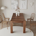 Versatile Extendable Rectangular Dining Console Table for 4 to 8 Guests