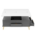 Versatile Lift-Top Coffee Table with Storage Drawers