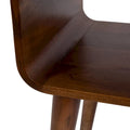 Kate and Laurel Quilby Wooden Side Table - 18 x 14 x 27 Inches