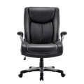 Ergonomic Office Chair with High Back Flip Up Armrests and Rolling Base