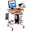 Space-Saving Ergonomic Computer Desk