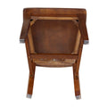 Set of 2 Cosmo Tall Mission Chairs in Solid Wood by International Concepts