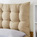 Tufted Queen Puffy Headboard for College by DormCo