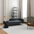 Contemporary Acrylic Accent End Table for Outdoor Use - Dimensions: 18.11"H x 12.6"W x 12.6"L