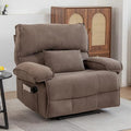 Spacious Manual Recliner Sofa Chair for Living Room