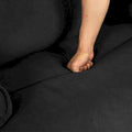 Spacious Manual Recliner Sofa Chair for Living Room