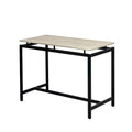 Contemporary 5-Piece Space-Saving Bar Table Set with Table and Stools