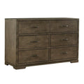 Graphite Dovetail 6-Drawer Chest of Drawers