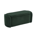 Upholstered Fabric Storage Ottoman for Entryway