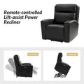 Modern Power Lift Recliner Chair with Massage, Heating, and Charging Ports by HULALA HOME