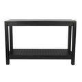 East at Main Petter Solid Wood Console Table with Shelf