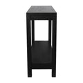 East at Main Petter Solid Wood Console Table with Shelf