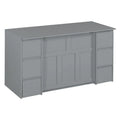 Full-Size Murphy Bed with Storage Drawers