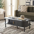 SAFAVIEH Home Tealla 2-Door Tambour Coffee Table - 43"W x 22"D x 17"H
