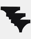 Under Armour Pure Stretch Women's 3-Pack No Show Thong