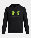 Under Armour Rival Fleece Big Logo Print Fill Boys' Hoodie