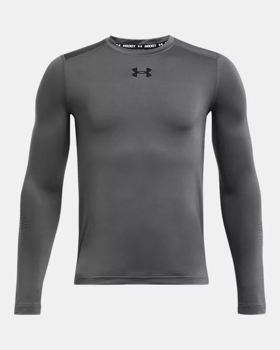 Under Armour Hockey Grippy Boys' Fitted Long-Sleeve Shirt