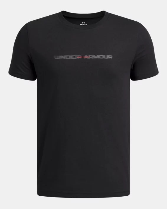 Under Armour Wordmark Blur Boys' Short-Sleeve T-Shirt