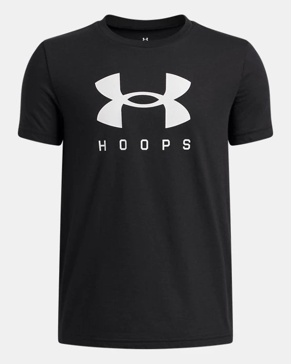 Under Armour Hoops Logo Boys' Short-Sleeve T-Shirt