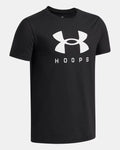 Under Armour Hoops Logo Boys' Short-Sleeve T-Shirt