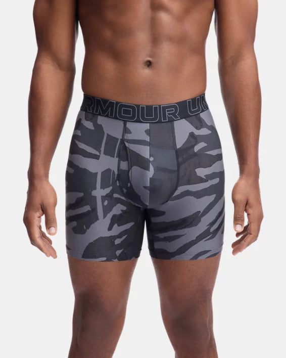 Under Armour Performance Tech Printed Men's 6 Inch Boxerjock