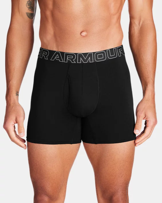 Under Armour Performance Cotton Men's 6 Inch 3-Pack Boxerjock