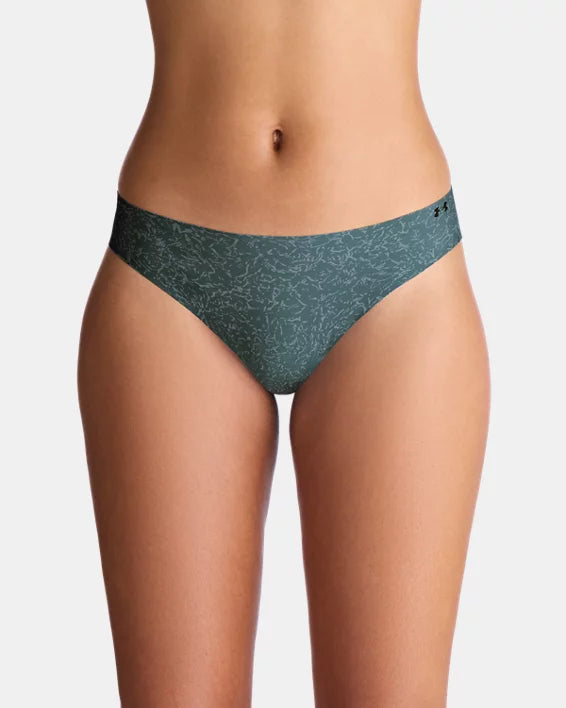 Under Armour Pure Stretch Printed Women's 3-Pack No Show Thong