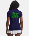 Under Armour Performance Cotton Collegiate Women's V-Neck Short-Sleeve T-Shirt
